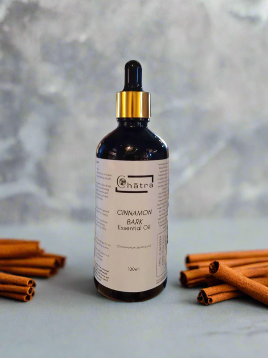 Ceylon Organic House Cinnamon Bark Essential Oil 100ml bottle